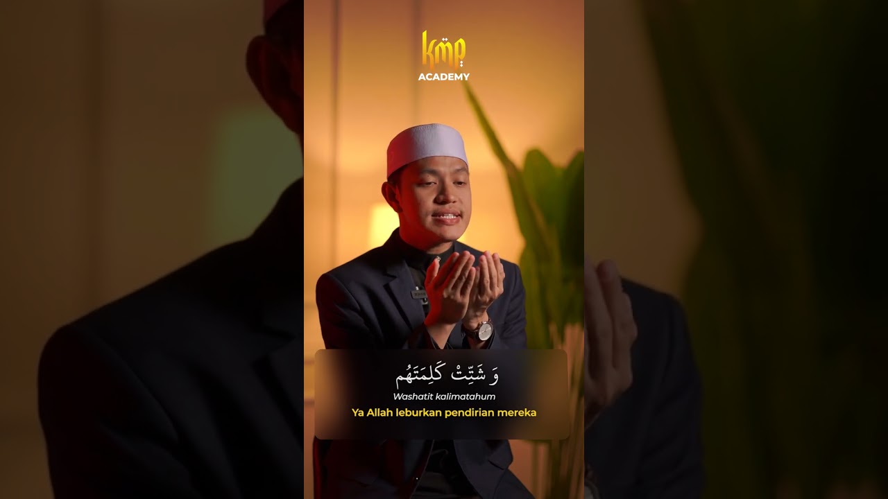 DOA QUNUT NAZILAH (ARAB, TERJEMAHAN DAN LATIN)